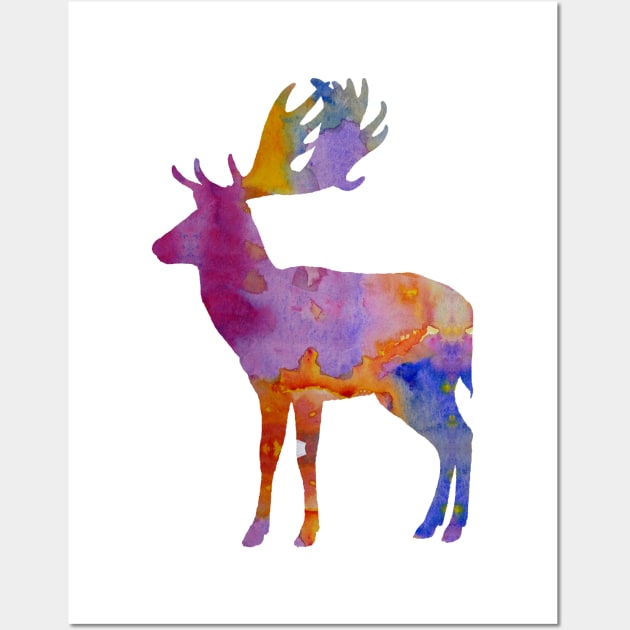 Fallow Deer Wall Art by BittenByErmines